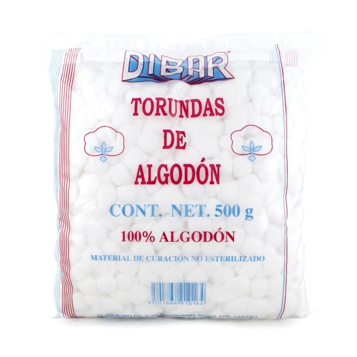 ALGODÓN TORUNDA (500 grs)