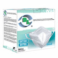 Cubre bocas Protector Respirador Y Mascarilla Quirúrgica DL KN95 4 Capas Blanco Blanco 50pz