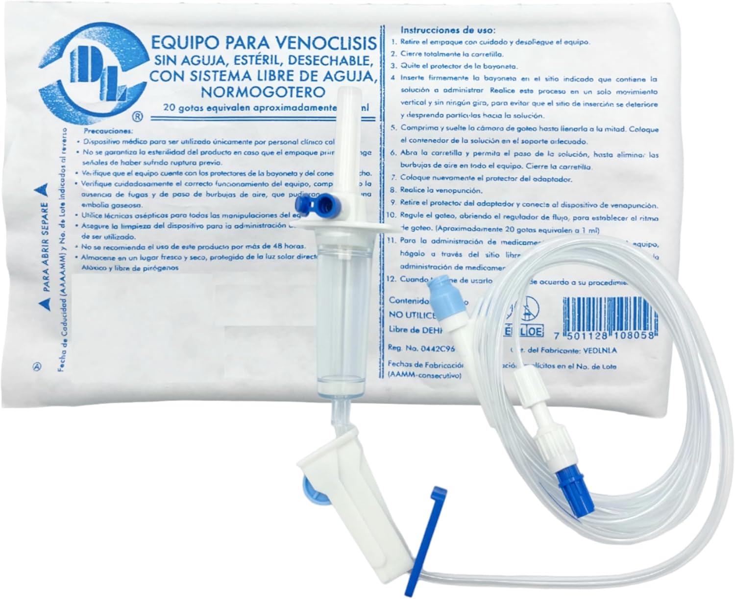 NORMOGOTERO EQ. VENOCLISIS S/AGUJA